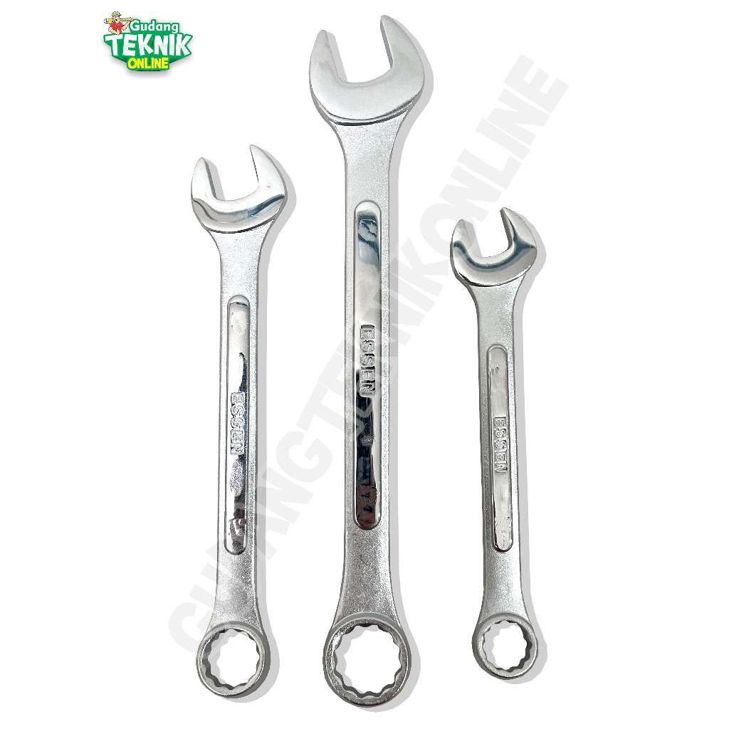 Kunci RING PAS ESSEN 8mm 10mm 12mm 14mm 17mm / Kunci PAS RING 8 10 12 14 17mm Combination Spanner Wr