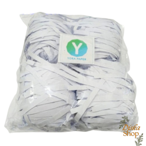 

kertas cacah / serut-parcel / shredded paper nonglitter white 75gr