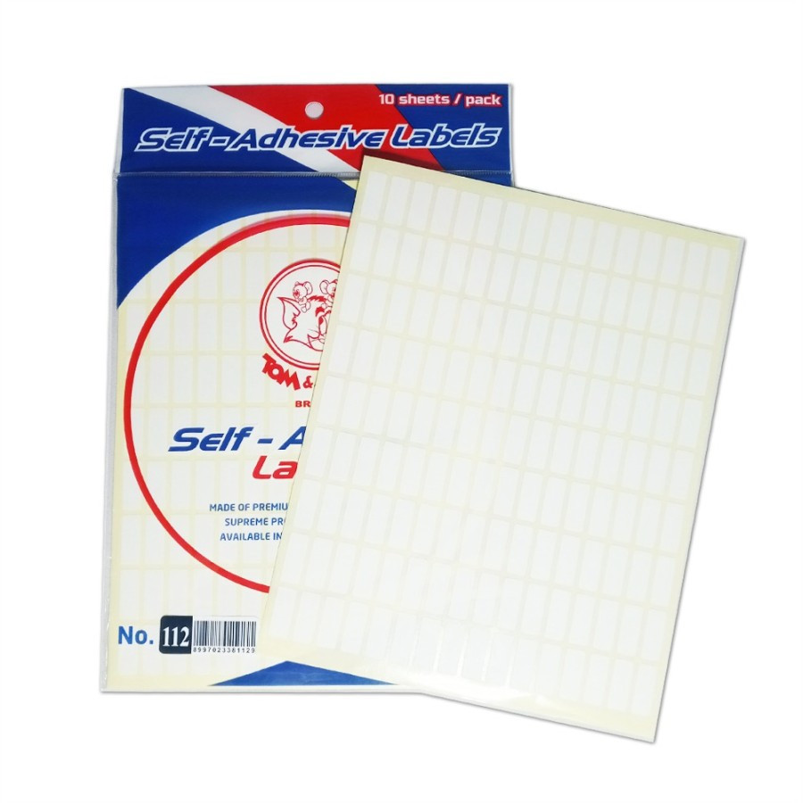 

Label Tom Jerry Putih No. 112 - Pad Ukuran 18 x 25mtr