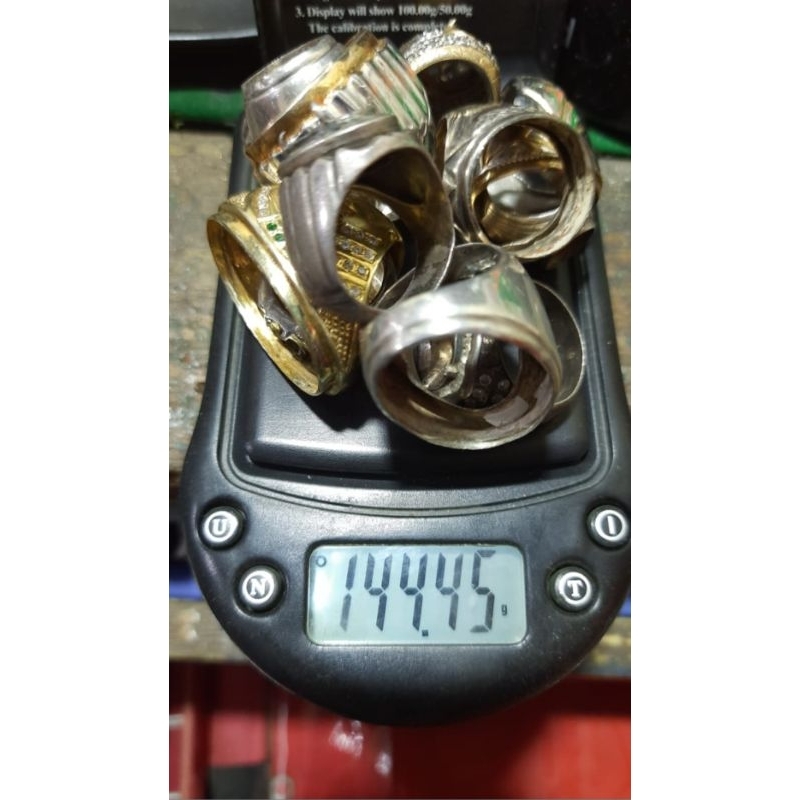 ring perak second 114 gram