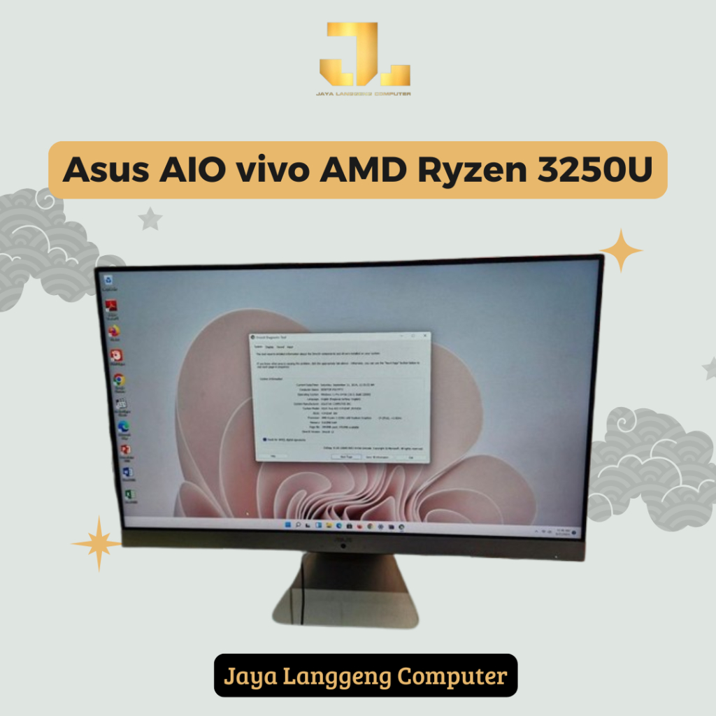 Asus AIO AMD Ryzen 3250U - AIO Second