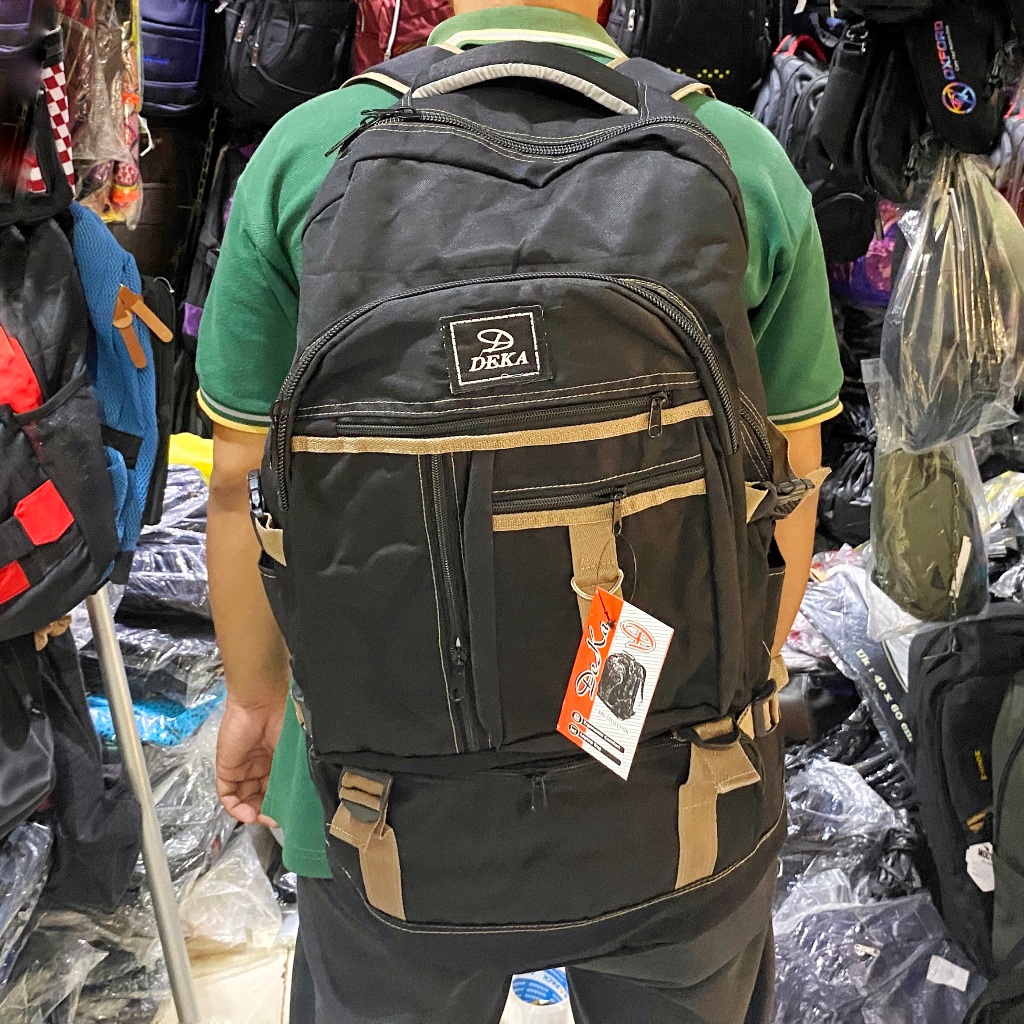 Deka Ransel Super Jumbo Tas Gunung Hitam Ring D