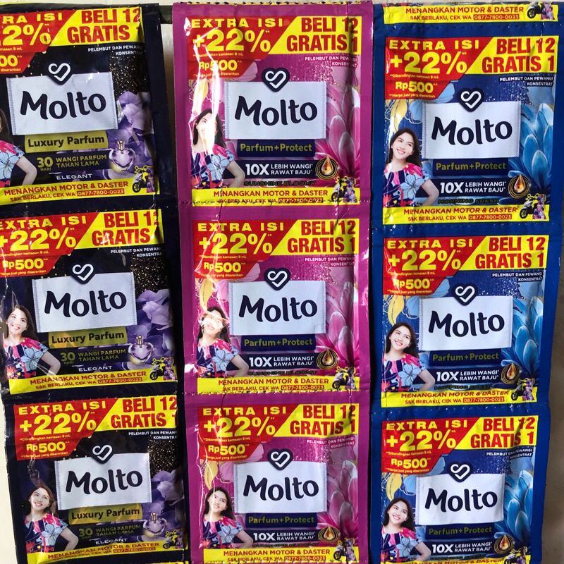 molto rencengan 1 renceng (12+1)