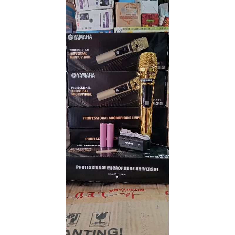 microphone wireless yamaha single w511