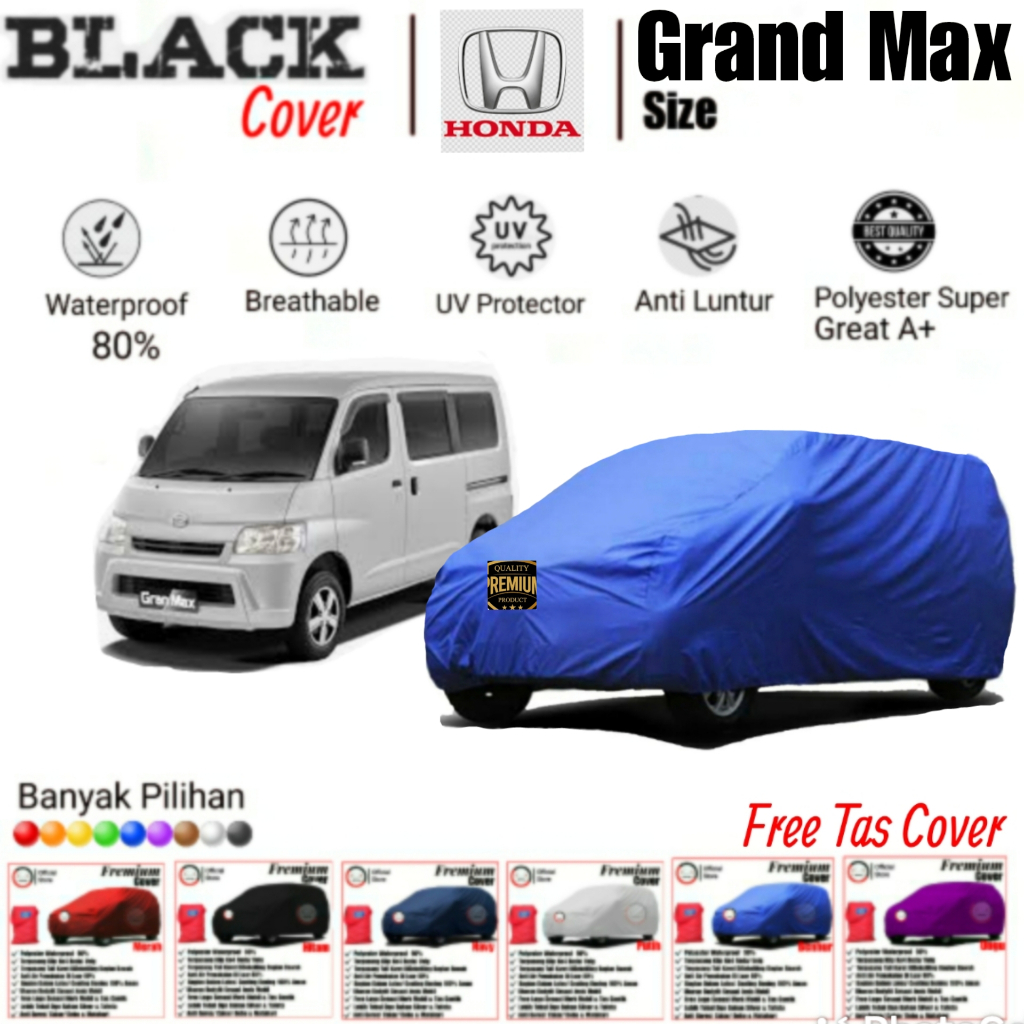 Cover Mobil Daihatsu Grand Max, Sarung Mobil GrandMax, Selimut Mobil Grand max PU,Waterproof Premium