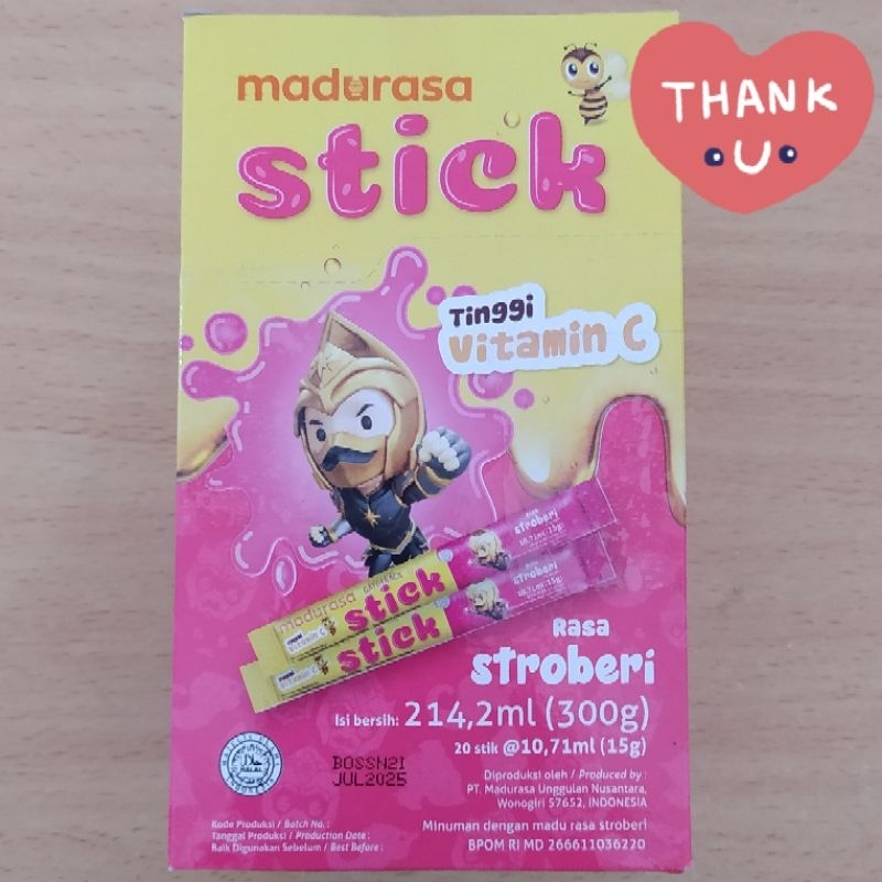 

MADU STICK 1 BOX ISI 20 PCS *PROMO 50%*