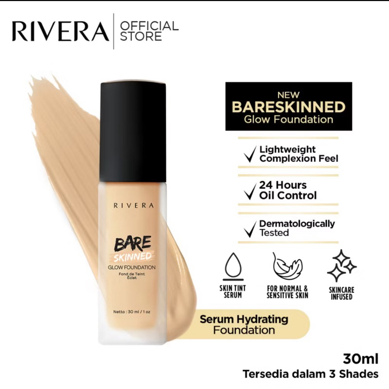 Rivera Bareskinned Glow Foundation