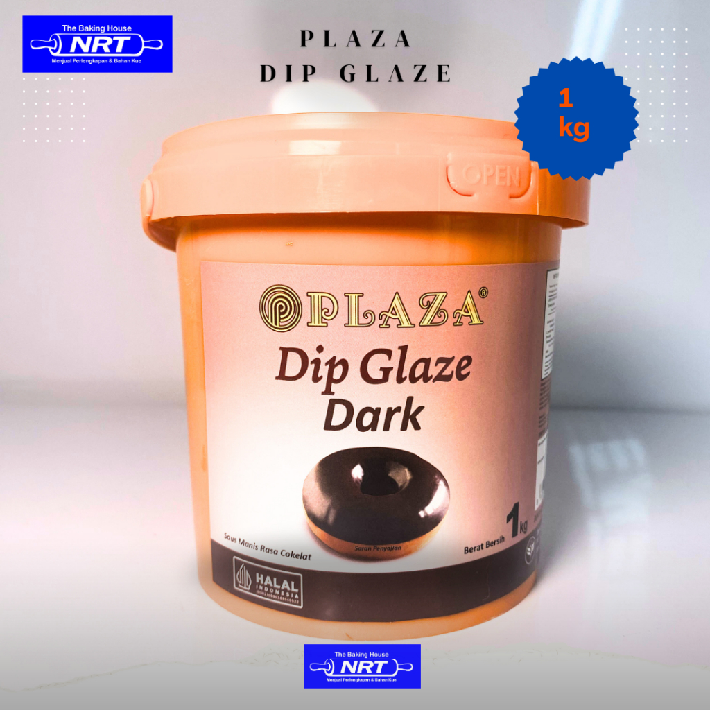 

PLAZA Dip Glaze Donat 1 Kg - Donut Topping 1Kg