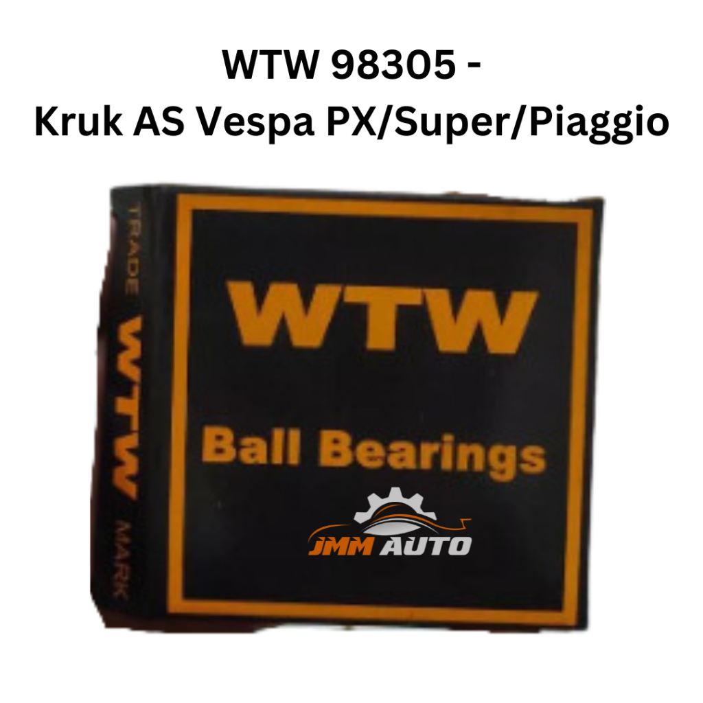 BEARING KRUK AS VESPA PX/SUPER/PIAGGIO 98305 WTW JAPAN ORIGINAL