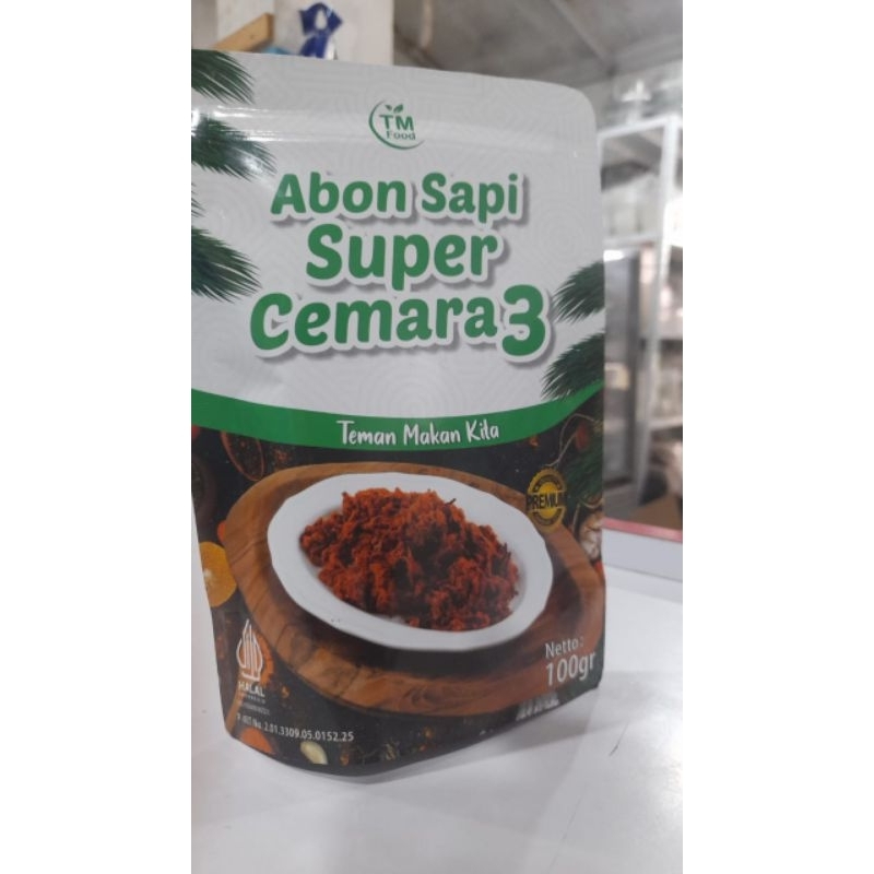 

ABON SAPI ASLI SUPER CEMARA 100GR