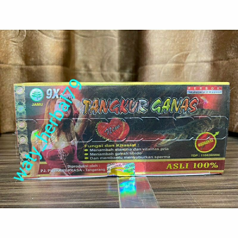 tangkur- ganas kapsul herbal original