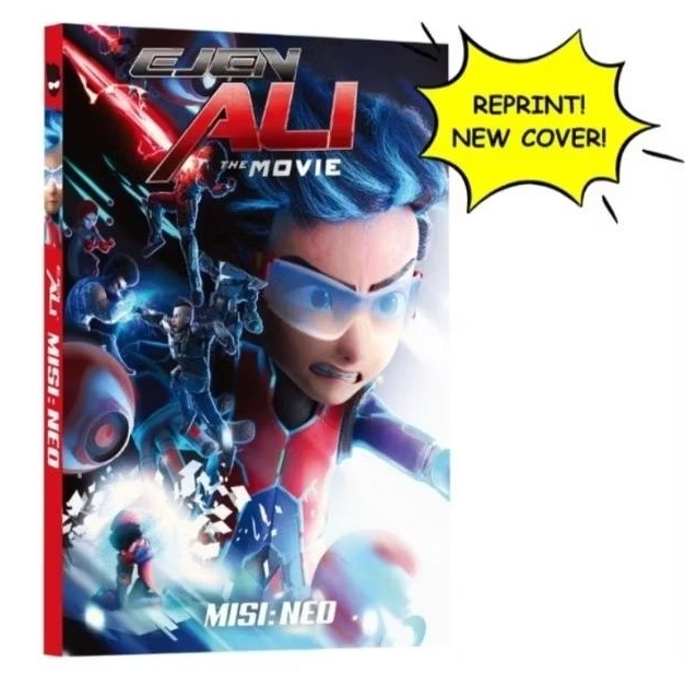 Komik Ejen Ali The Movie "Misi: Neo" (New Cover)
