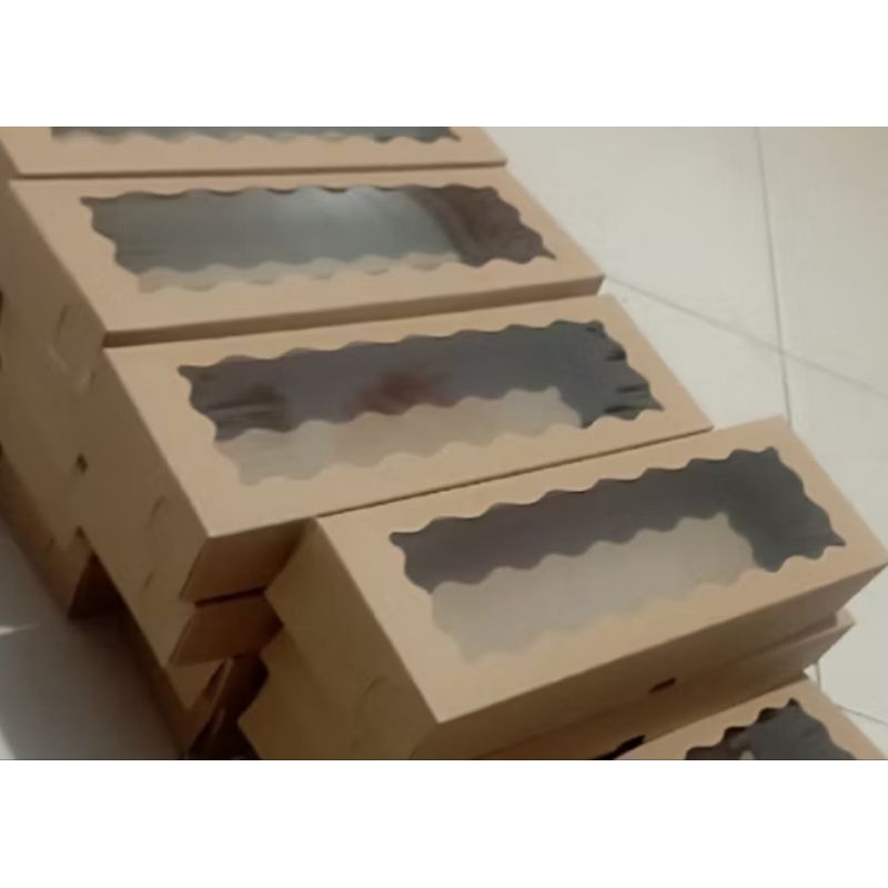 

Dus brownies 30x10x5 Kraft coklat laminasi