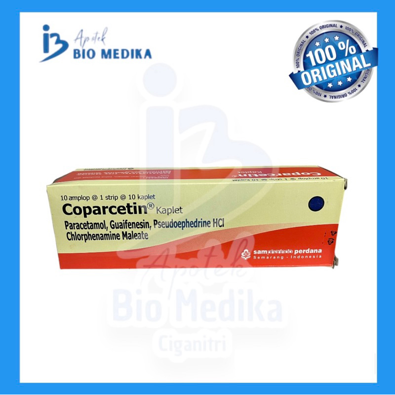 COPARCETIN TABLET PERBOX