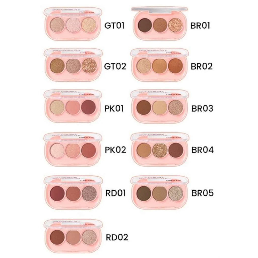 Pinkflash Eyeshadow 3 Shades Palette