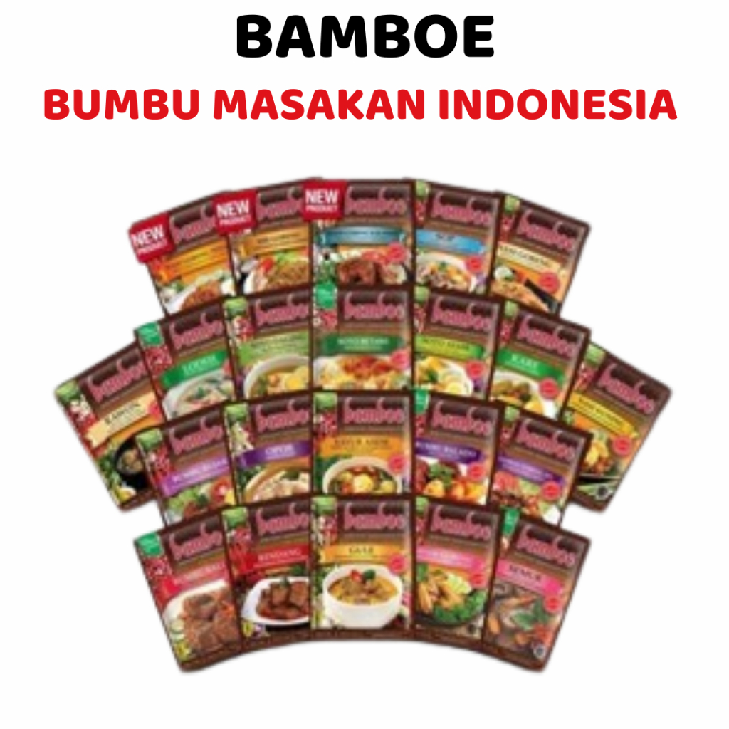 

Bamboe bumbu dapur all varian rawon rendang balado nasi goreng soto gule opor kare dll