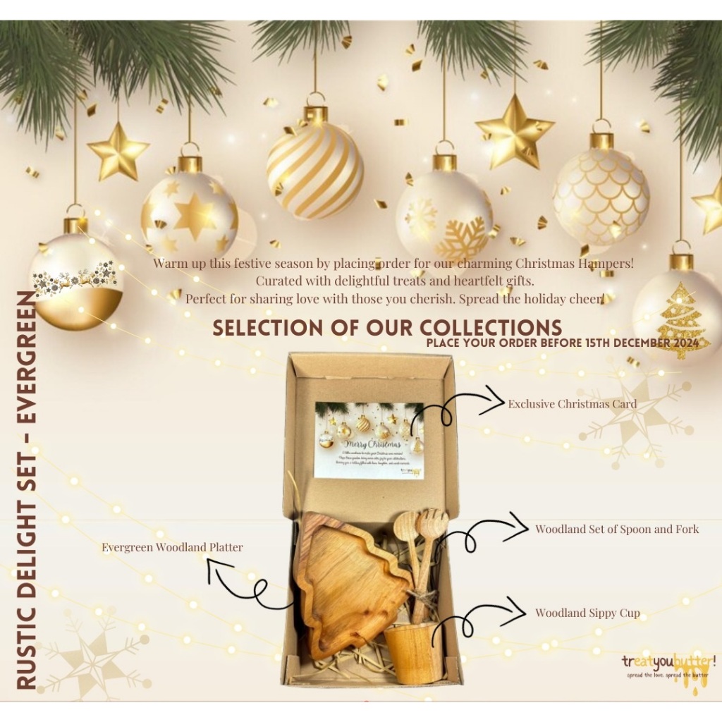 

Rustic Delight Set - Evergreen / Christmas Hampers / Hampers Natal