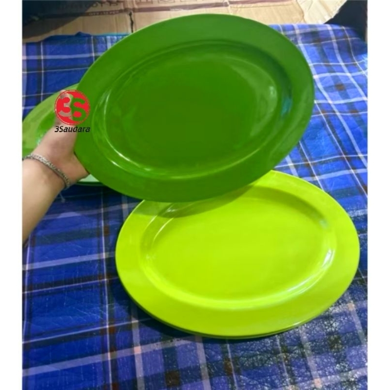 PIRING MELAMIN OVAL BESAR