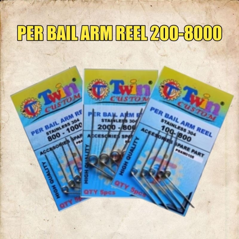 Paket Isi 5pcs Per Bail Arm Reel 200-8000
