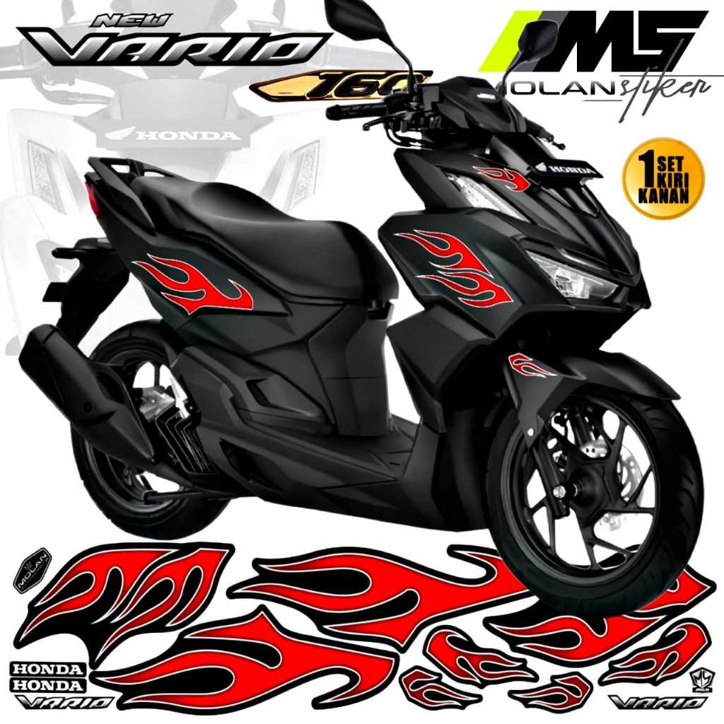 Decal Sticker Striping Variasi Vario 160/Honda Vario 160/Decal Vario 160/Striping VArio 160