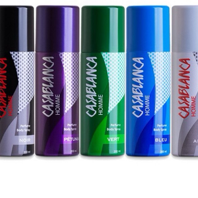 Casablanca Homme Perfume Body Spray / Parfum Pria