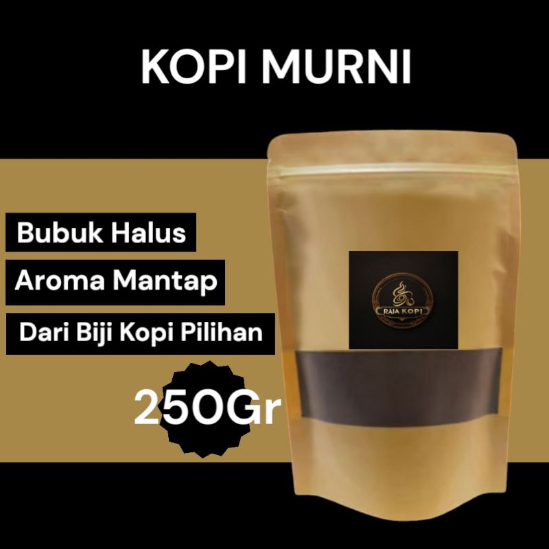 

Kopi Bubuk Murni A2 Rasa Mantap Isi 250Gr Dari Biji Kopi Pilihan