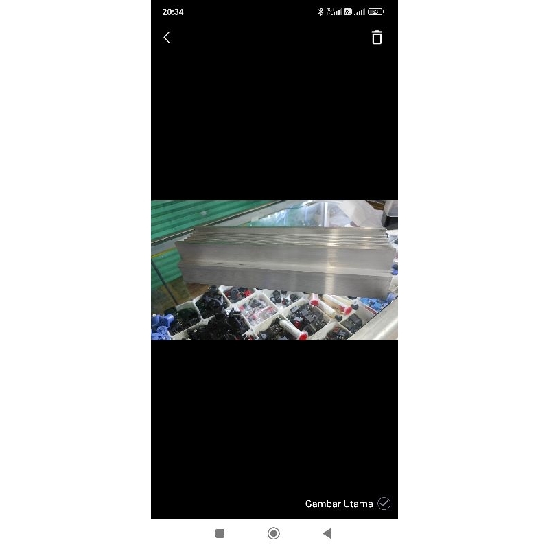 HETSING/ PENDINGIN POWER 2U  PANJANG 30 CM TEBAL 6MM