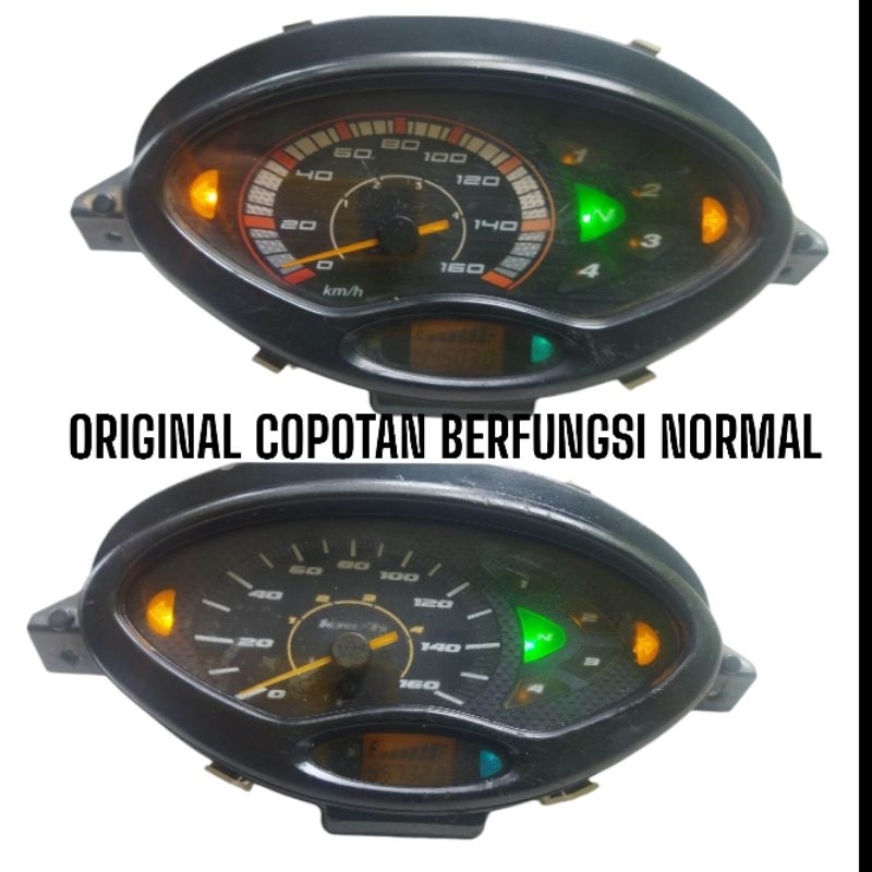 spedometer karisma x 125 dan karisma d 125 original copotan berfungsi normal