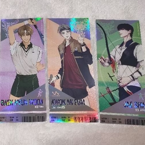 Tiket Lezhin Ver 1 & 2 // pc bj alex tw