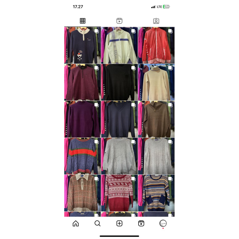 korean style rajut murah tebal/tipis