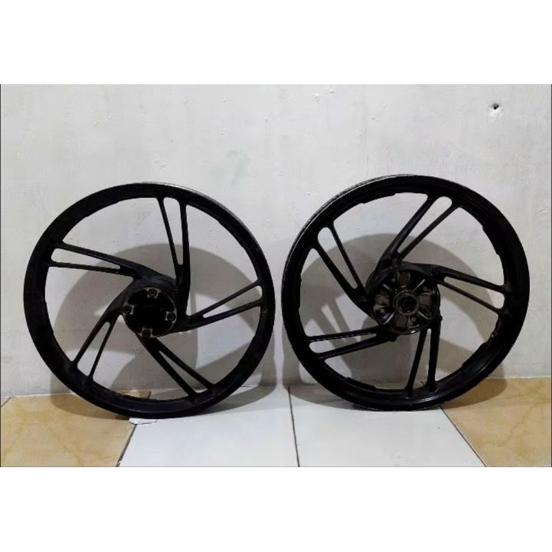 Velg Resing Honda Blade 110 Set Depan Belakang Original Asli Copotan