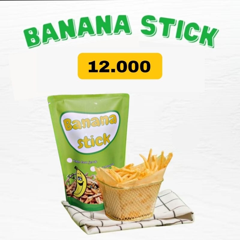 

Banana Stick 85g Extra pedas & Original Renyah Lezat