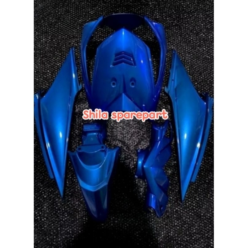 Cover Full Body Alus Beat karbu warna Biru Galaxy Tosca costum Tahun 2008/2011