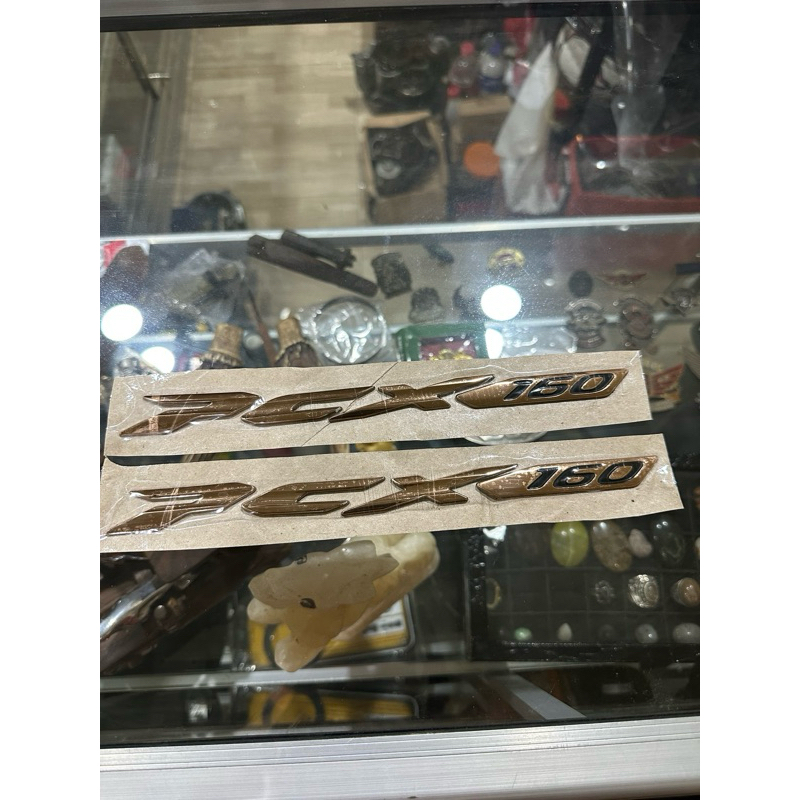 emblem pcx160 gold original copotan