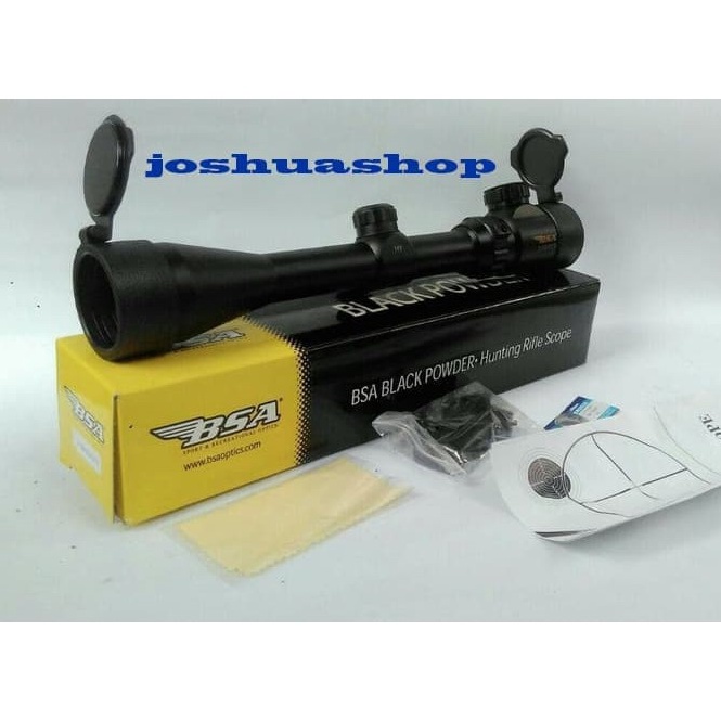 Wow Murah Meriah Teleskop Senapan BSA 39x4 EG Tutup Flip