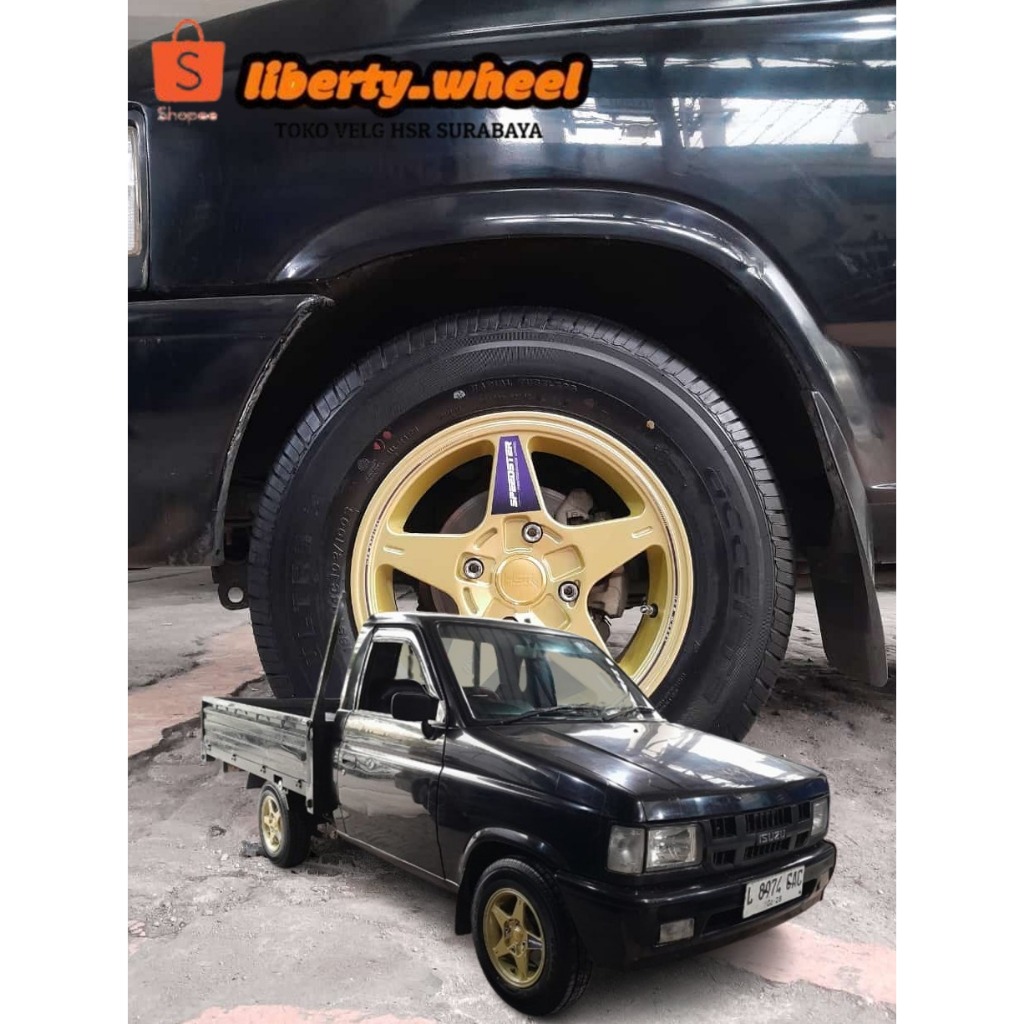 Velg R14 Kijang,Panther Old Hole 4X114,3 HSR Super Sale - Harga Promo