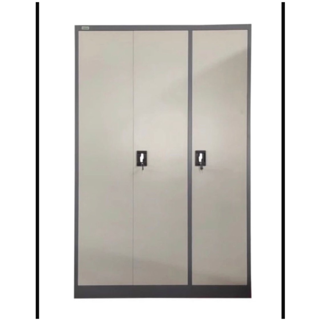 Lemari 3 Pintu Full Plat / Lemari 3 Pintu Full Besi / Lemari Besi 3 Pintu Arsip / Lemari Besi 3 Pint