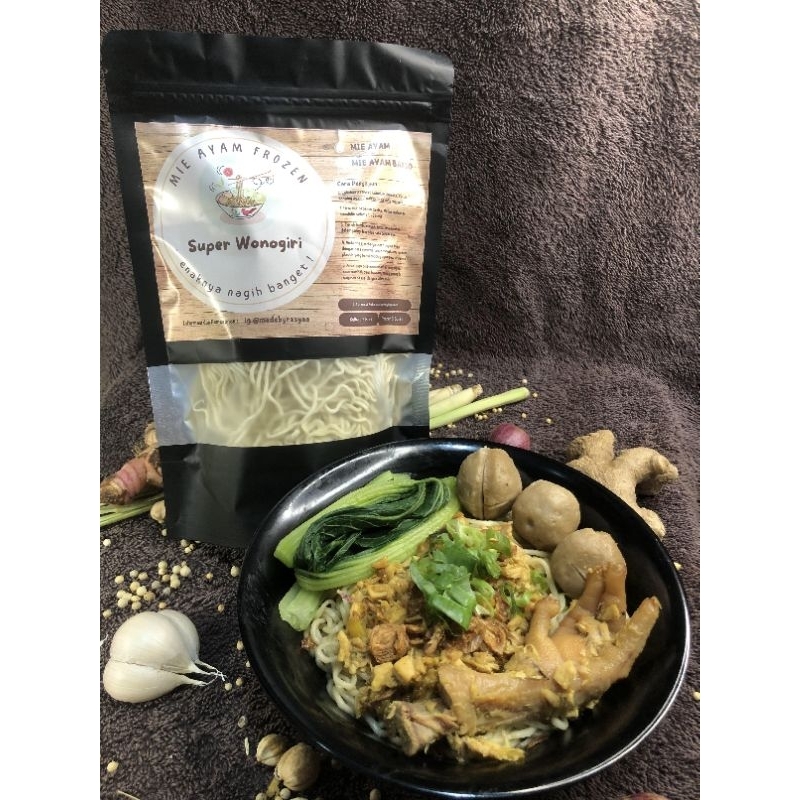 

Mie Ayam Frozen Food / Mie Ayam Super Wonogiri / Mie Ayam Awet 1 Bulan