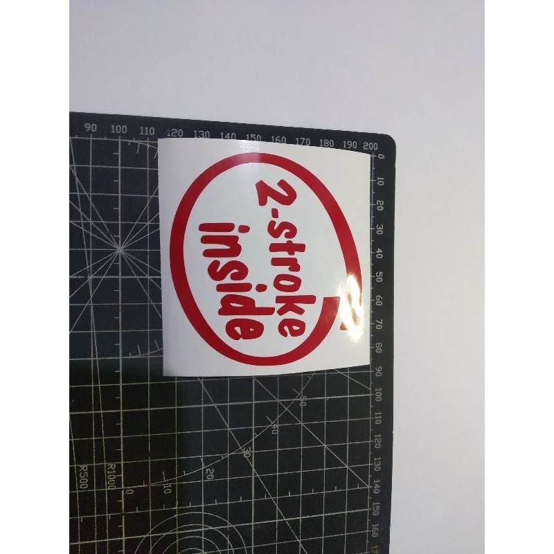 

stiker cutting 2 stroke inside