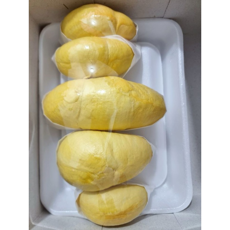 

DURIAN MONTHONG PALU BLACK BOX // Durian Monthong palu Freez Grade A -Durian Fresh Kupas-Good Durian