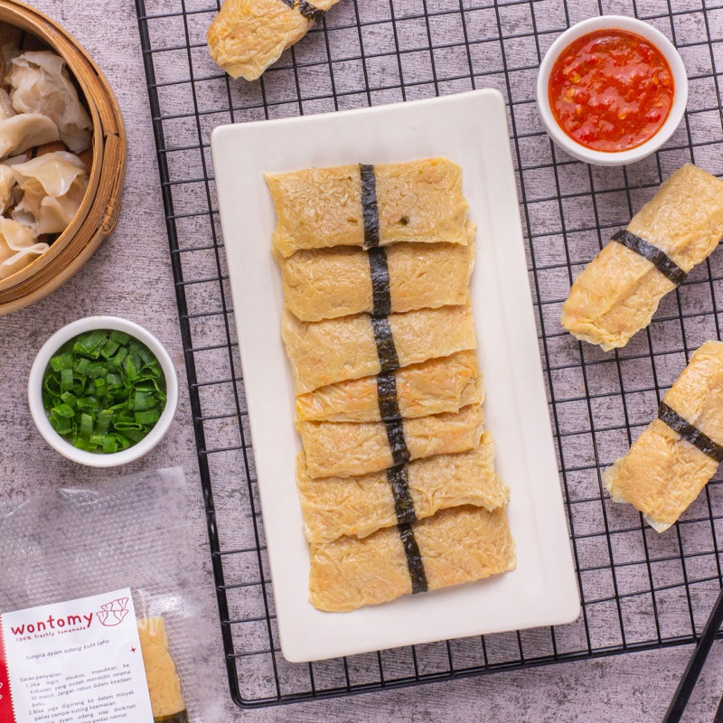 

Lumpia Kulit Tahu Udang Ayam by Wontomy
