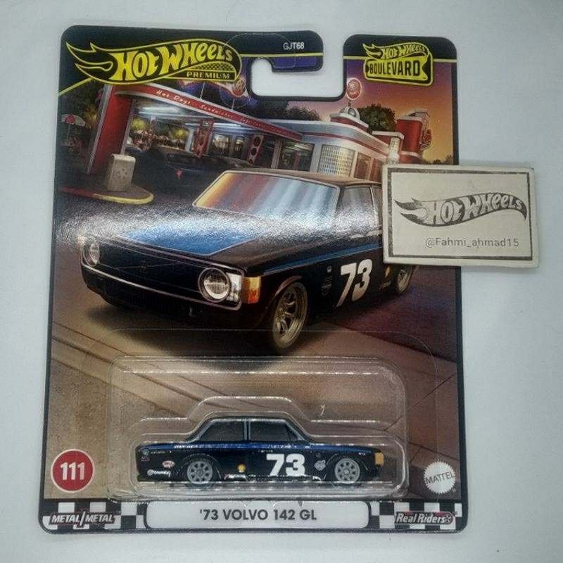 Hot Wheels Premium 73 Volvo 142 GL