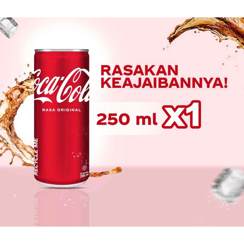 

Coca-Cola Minuman Soda Original - Kaleng 250ml