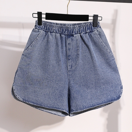 LEA SHORT PANTS DENIM - PREMIUM CELANA PENDEK BAHAN JEANS ADEM BIG SIZE JUMBO
