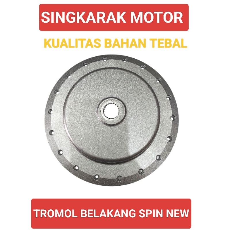 TROMOL BELAKANG SUZUKI SPIN 125 NEW 20 T KUALITAS TERJAMIN