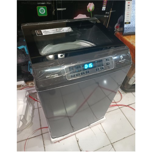 POLYTRON MESIN CUCI 1 TABUNG zeromatic laguna series hijab 9KG-PAW1028