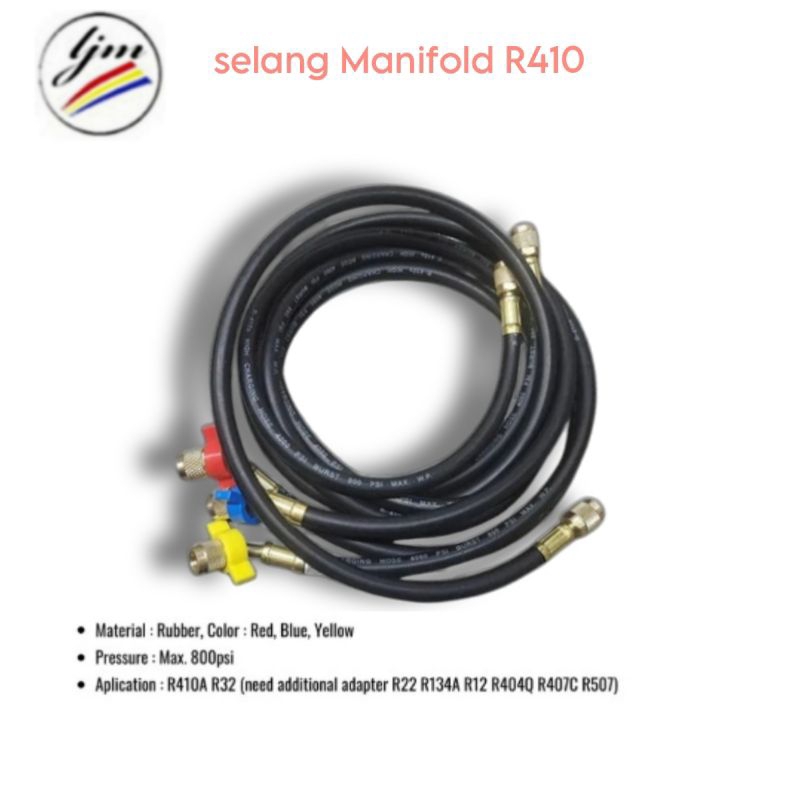 selang Manifold R410/charging hose R410
