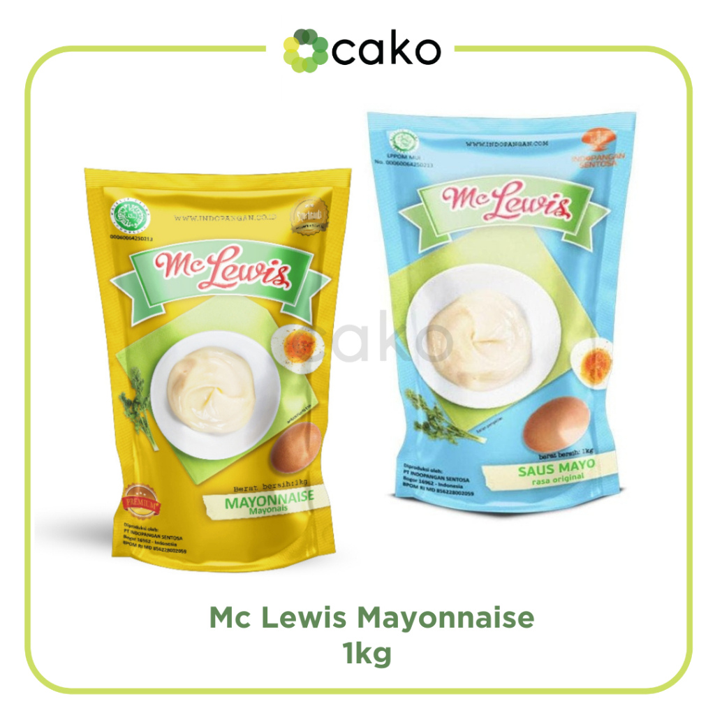 

Mc Lewis Mayonais 1kg / Sweet & Original