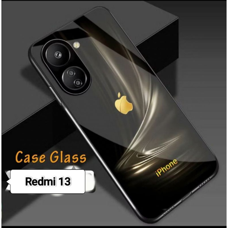 Sofcase Kaca Redmi 13 Terbaru - Case hp Redmi 13 Terbaru
