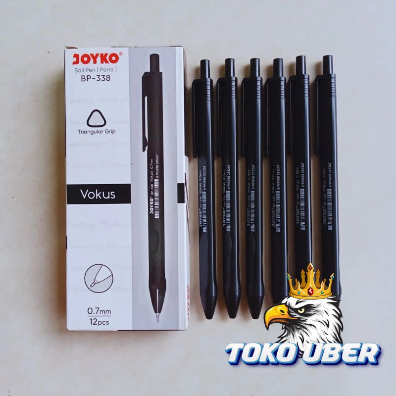 

1 Lusin Pulpen Joyko Vokus BP-338 Isi 12pcs